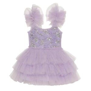 TUTU DU MONDE Bebe Radiance Sequin Detail Tutu Tulle Party Dress 12-18 Months